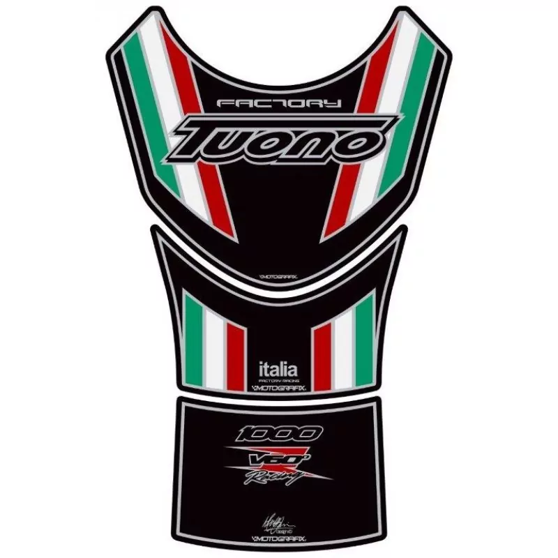 Aprilia Tuono 1000 V60° Motorcycle Tank Pad Motografix 3D Gel Protector TA022KST