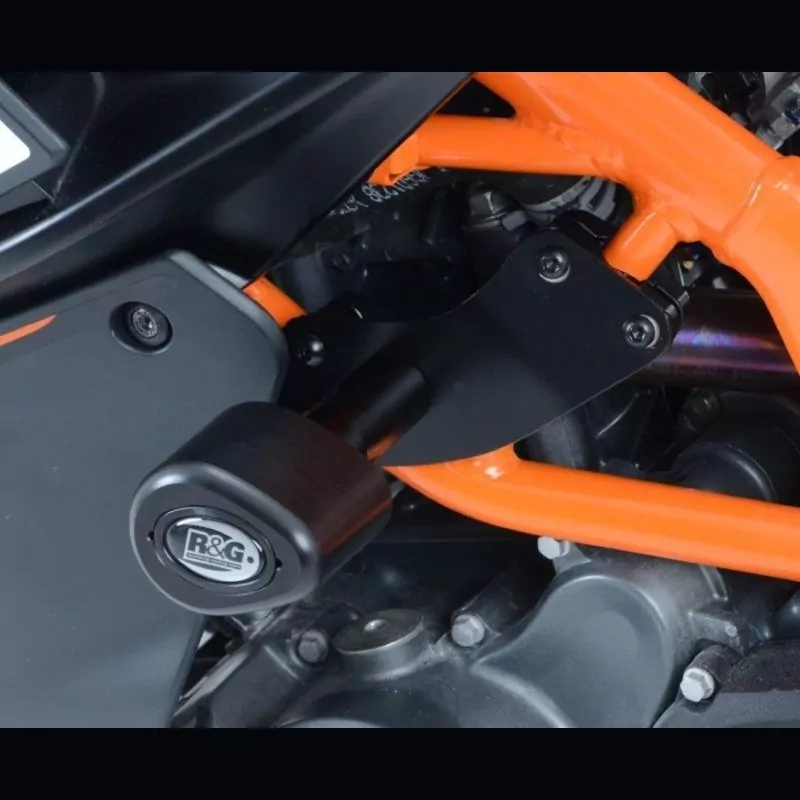 R&G Racing Sturzpads "No Cut" KTM RC 125 / 200 / 390 2014-2021