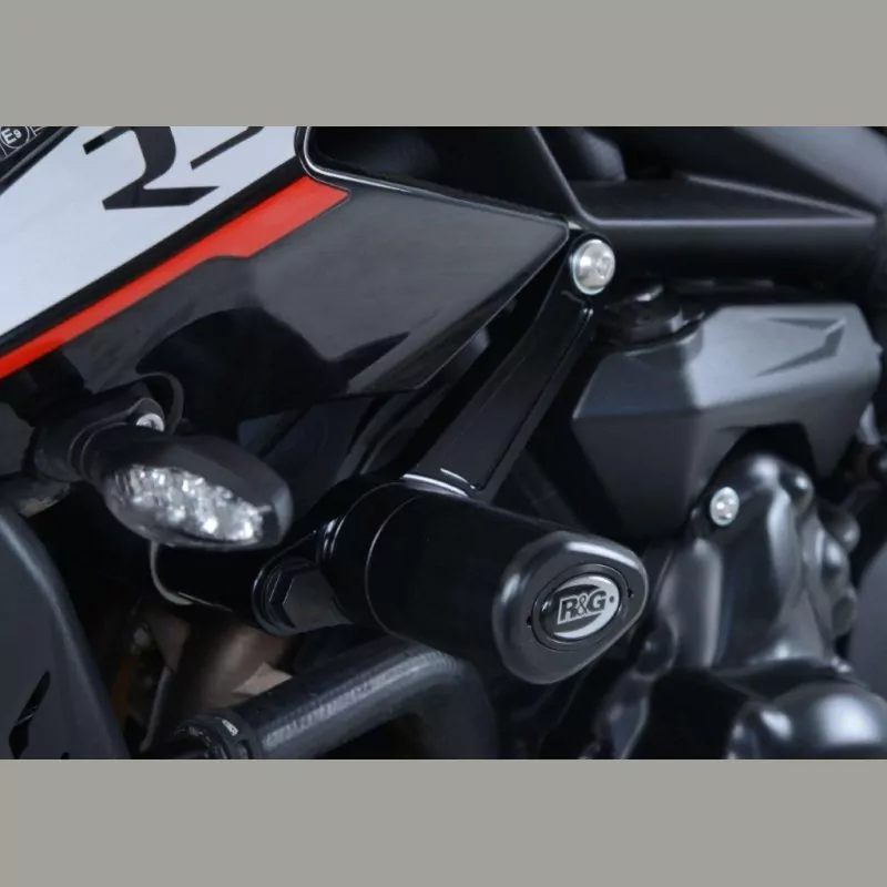 R&G Sturzpads "No Cut" Triumph Street Triple 765 2017-