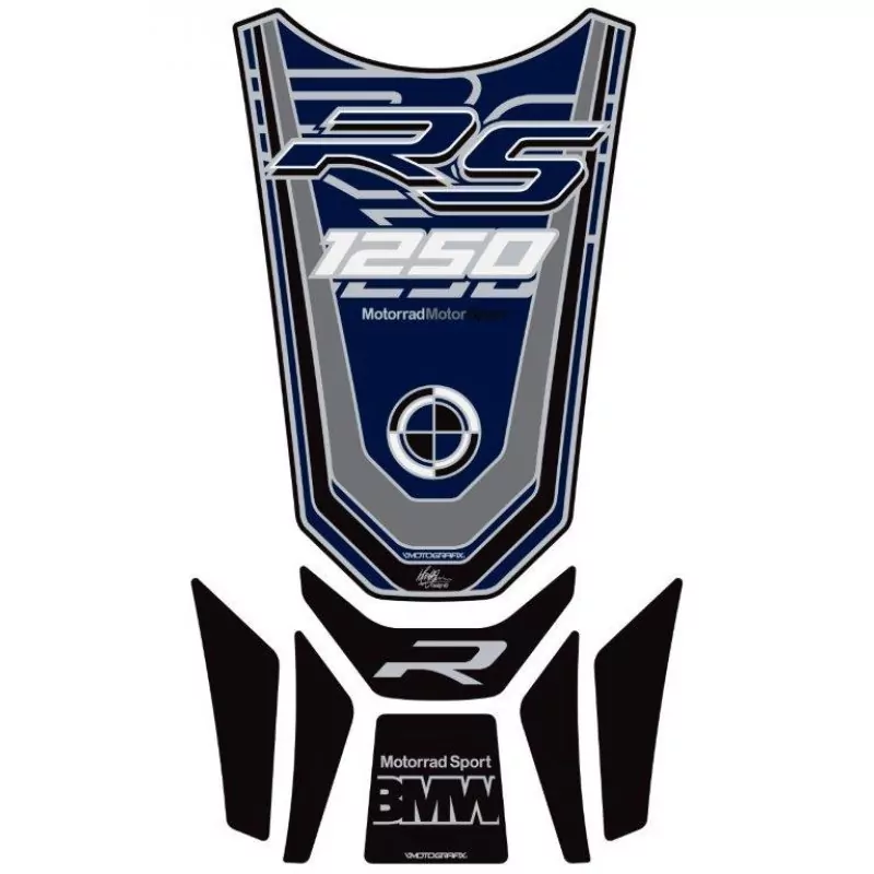 BMW R 1250 RS Motografix 3D Gel Tank Pad Protector TB044IBE