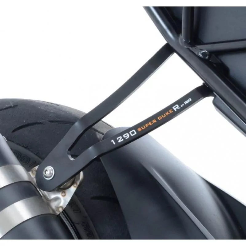 R&G Racing Auspuffhalter BLACK KTM Super Duke 1290 R 2014-2016