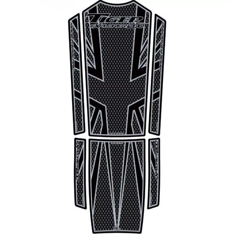 Motografix Triumph Tiger Explorer 1200 3D Gel Tank Pad TT019CUJ