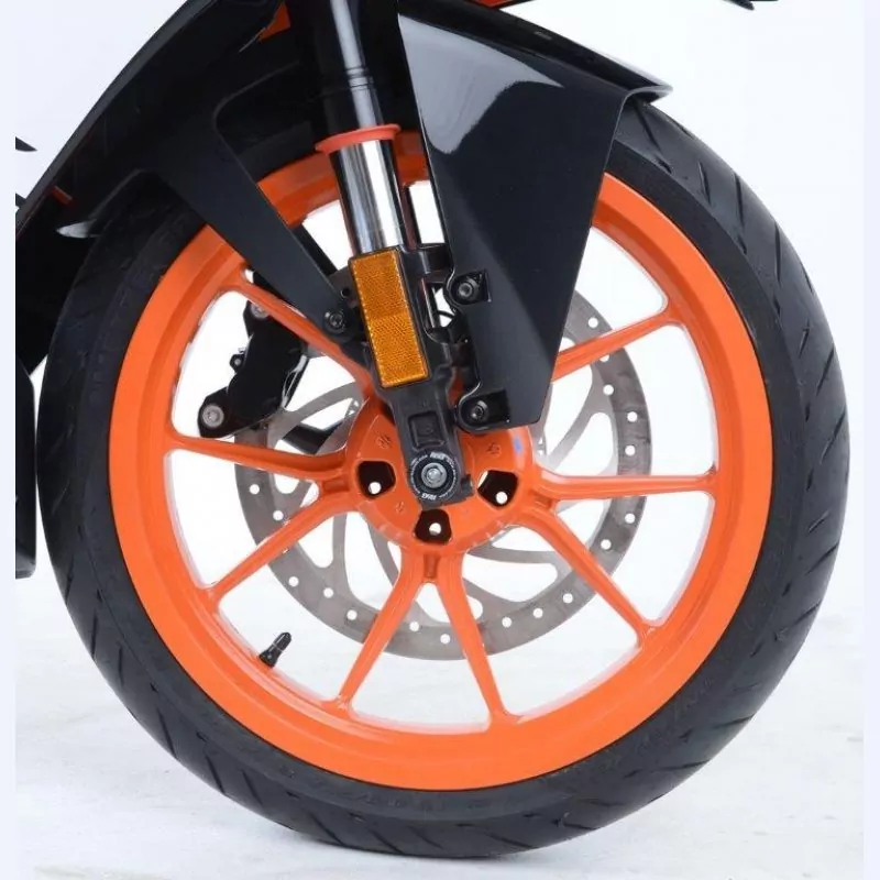 R&G Racing Gabel Protektoren Orange KTM RC 125 / 200 2014- / RC 390 2014-2021