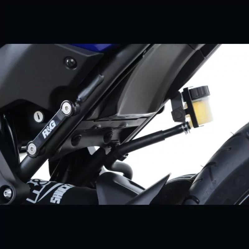 R&G hintere Fußrastenabdeckung Set Yamaha Tracer 700 2016- / Tracer 7 / GT 2021-