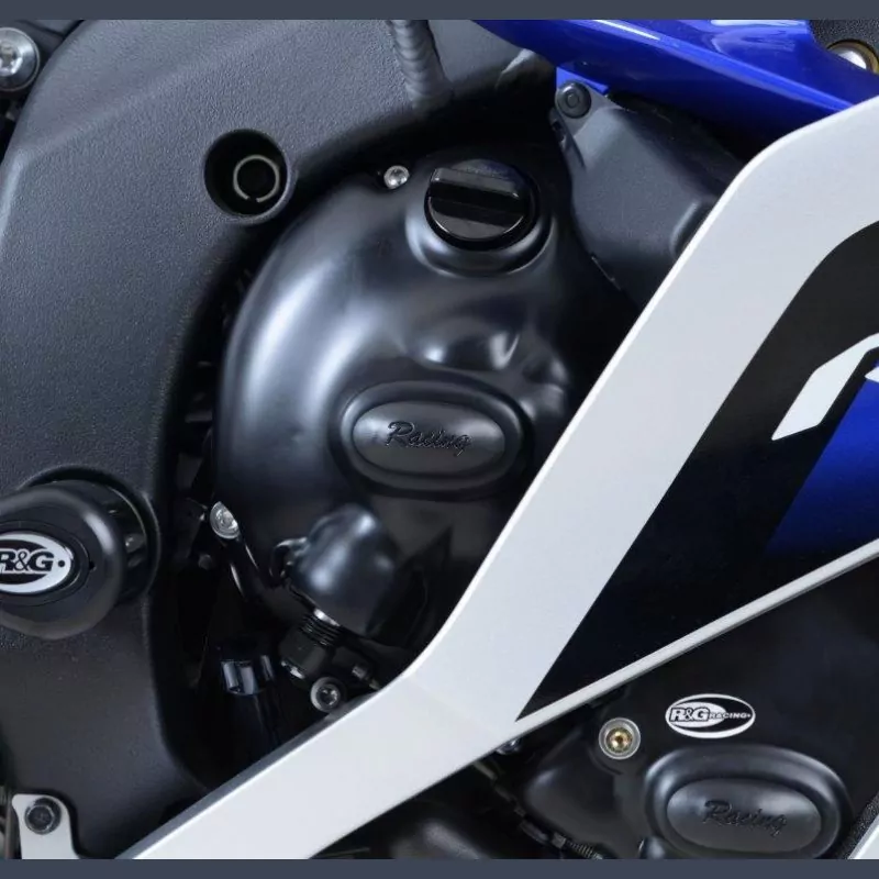 R&G "Strong Race low profile" Motordeckel Protektor Set Yamaha YZF R6 2008-