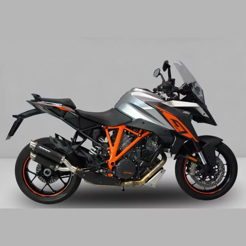 Bodis GPX 2 schwarz Endschalldämpfer KTM Super Duke 1290 GT 2016-2022