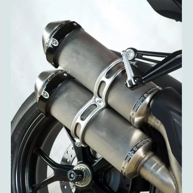 R&G Racing Auspuff Protektor Ducati Streetfighter 848 2012- / Indian FTR 1200 S 2019-