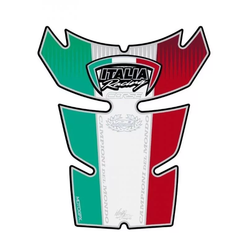 Ducati Corse V90° Motografix 3D Gel Tank Pad Protector TD011T