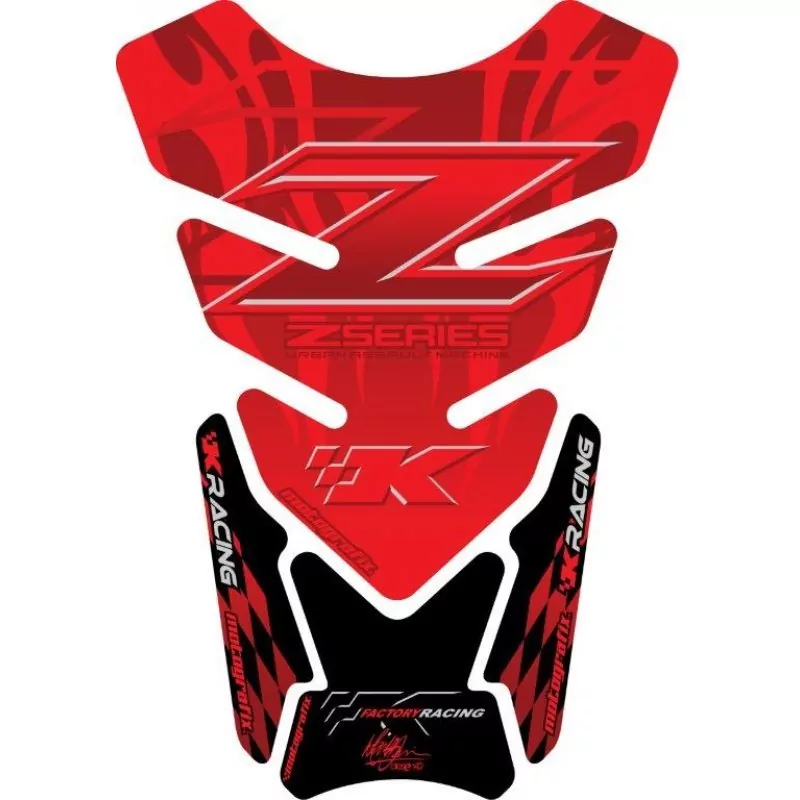Motografix Kawasaki Z 750 / Z 800 / Z 1000 3D Gel Tank Pad Protector TK009R