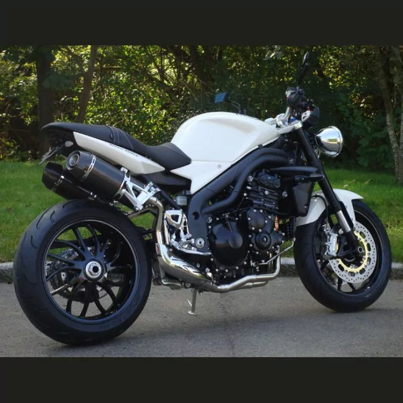 Bodis Oval Tec Auspuff Triumph Speed Triple 2005-2010