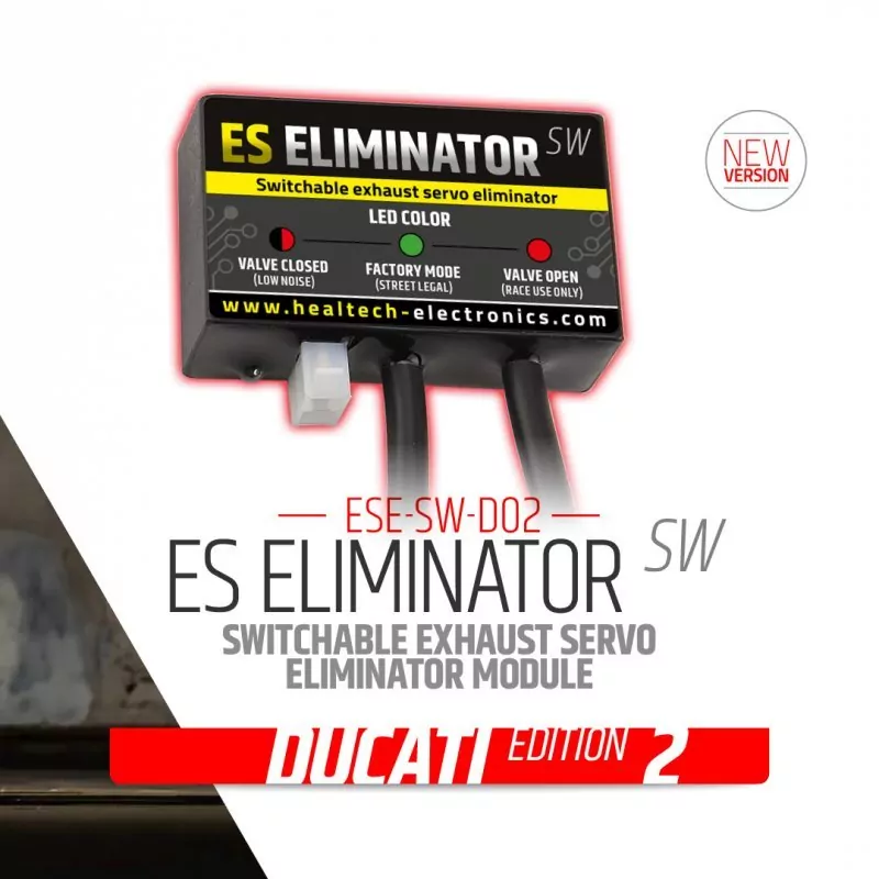 Healtech Auspuffklappen Switch Servo Eliminator ESE-SW-D02