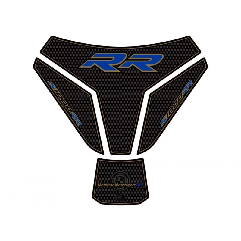BMW S 1000 RR Motografix Carbon 3D Gel Tank Pad Protector TB023CAB