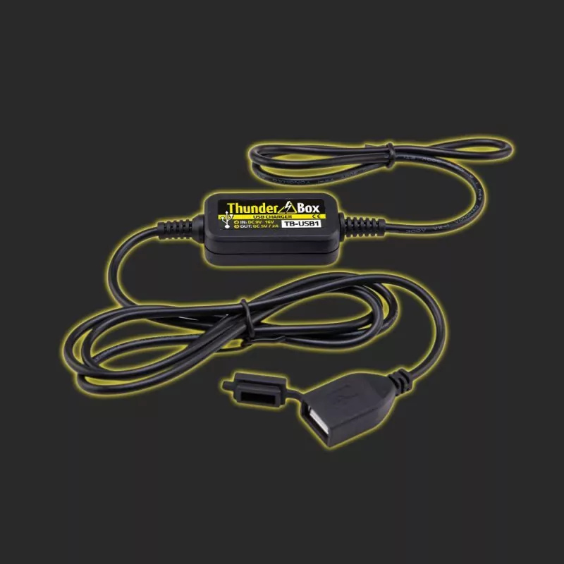 Healtech TB-USB1 Wetterfestes USB-Ladegerät/Steckdose für Thunder Box / Stromverteiler