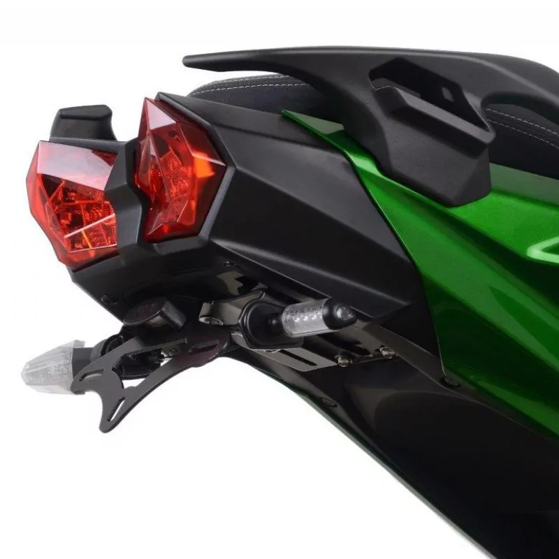 R&G Premium Kennzeichenhalter Kawasaki H2 SX 2018-