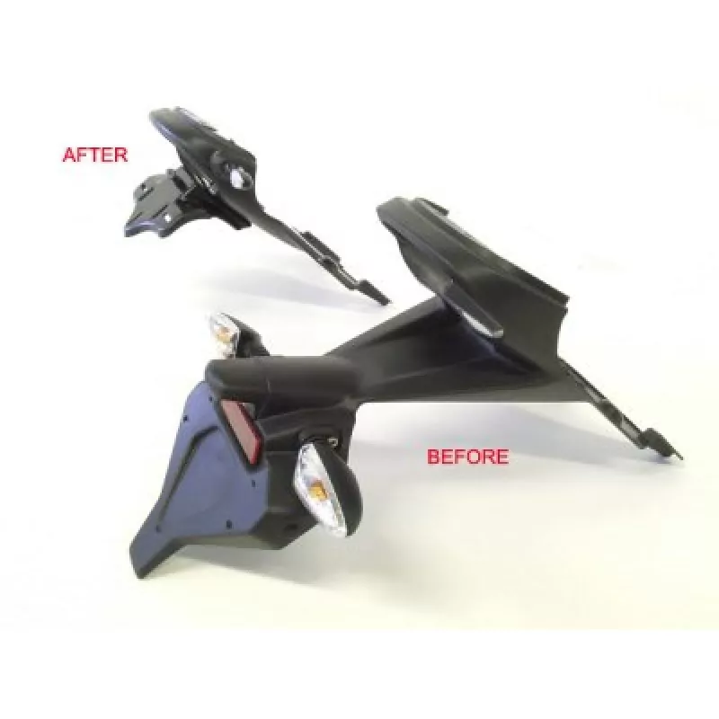 R&G Racing Kennzeichenhalter Triumph Speed Triple 2008-2010