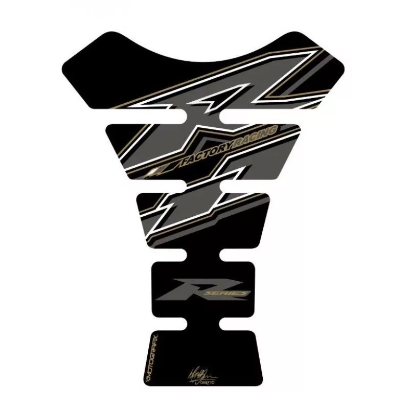 Motografix Yamaha YZF R6 / R1 / R25 / R3 3D Gel Tank Pad Protector TY002KA