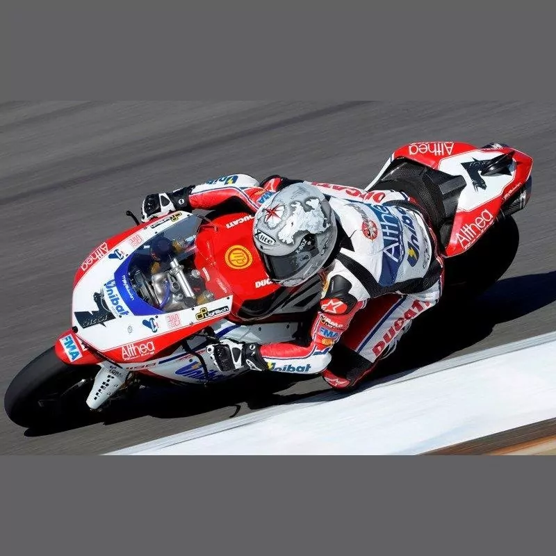 Ducati 848 / 1098 / 1198 Race Seat Luxury Tricolore Line