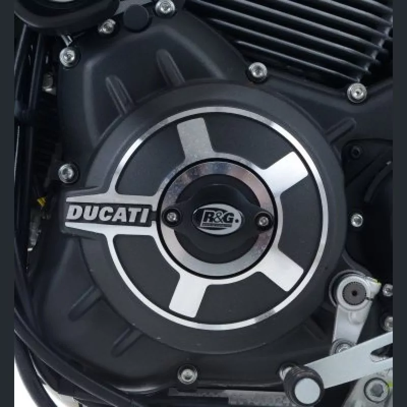 R&G Motordeckel Protektor Links Ducati Scrambler 400 / 800 / 1100