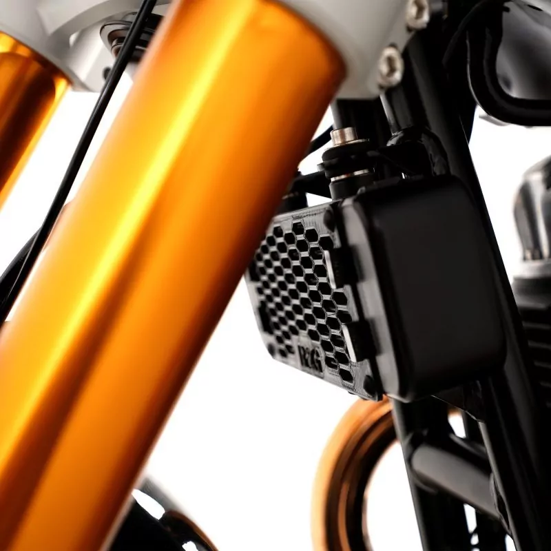 R&G Kühlergitter Schutz PRO BLACK Ölkühler Norton Commando 961 Sport 2023-