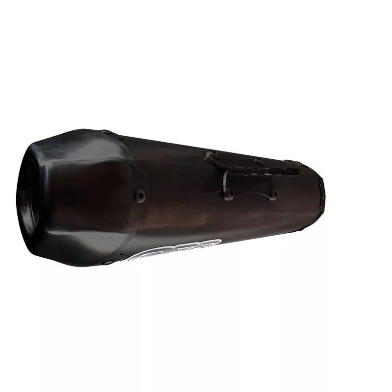 Zontes M 125 2022-2023, Pentaroad Black, Homologated legal full system exhaust, including removable db killer and catalyst