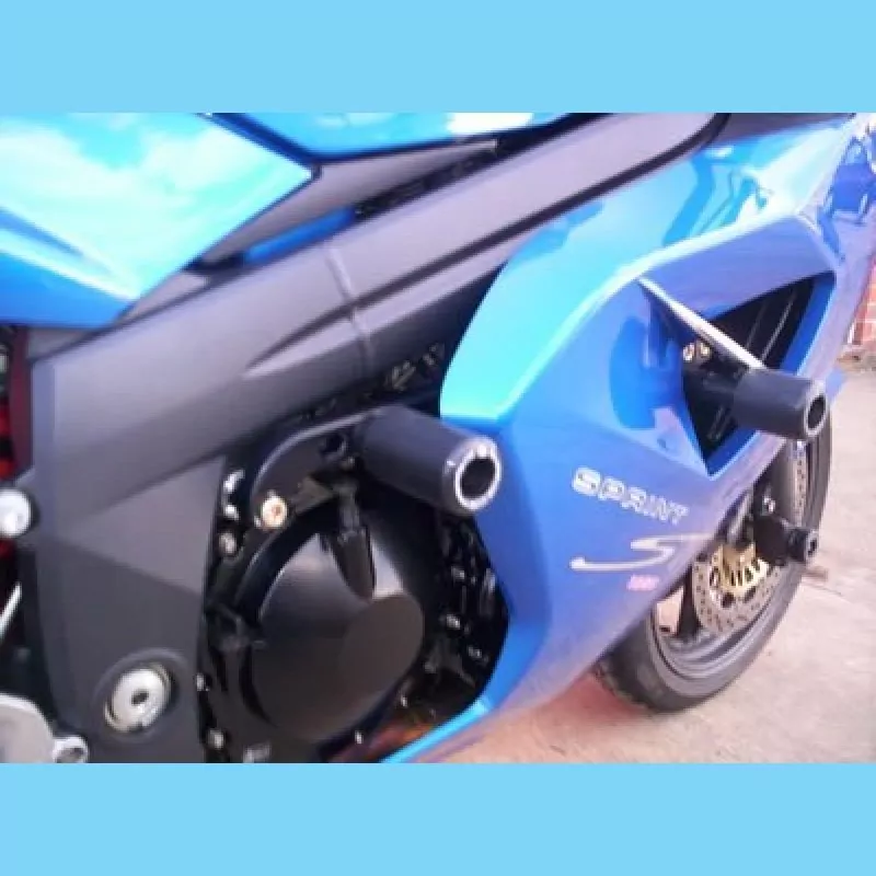 R&G Sturzpads vorn und hinten "No Cut" Triumph Sprint ST 2005-