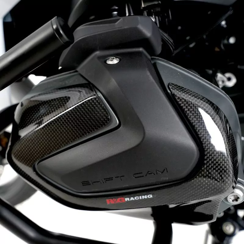 R&G Carbon Motordeckel Schutz Schleifer links BMW R 1250 GS 2018- | R 1250 RT 2019- | R 1250 RS 2024-