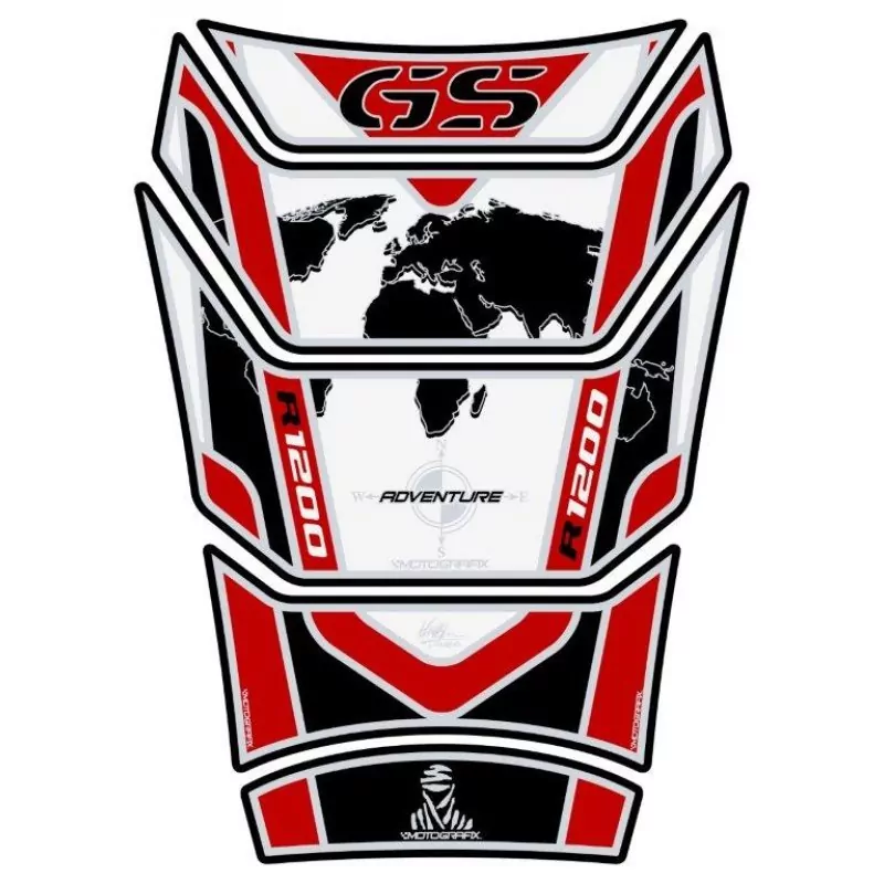 BMW R 1200 GS Motografix 3D Gel Tank Pad Protector TB028WR
