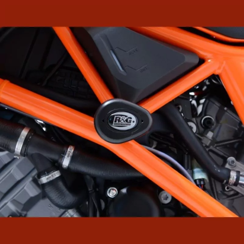 R&G Sturzpads "No Cut" KTM Super Duke 1290 R 2014-2019 / Super Duke 1290 GT 2016-
