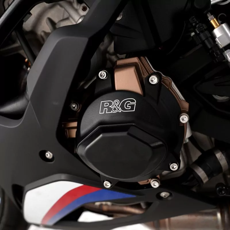 R&G FIM PRO Aluminium Lichtmaschine Protektor BMW S 1000 RR 2019- / S 1000R 2021- / M 1000R / RR 2021-
