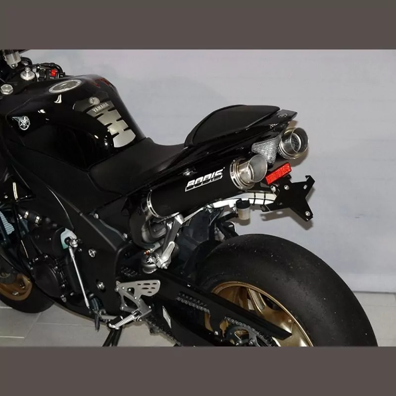 Bodis GP1 schwarz Auspuff Yamaha YZF R1 2009-2014 RN 22