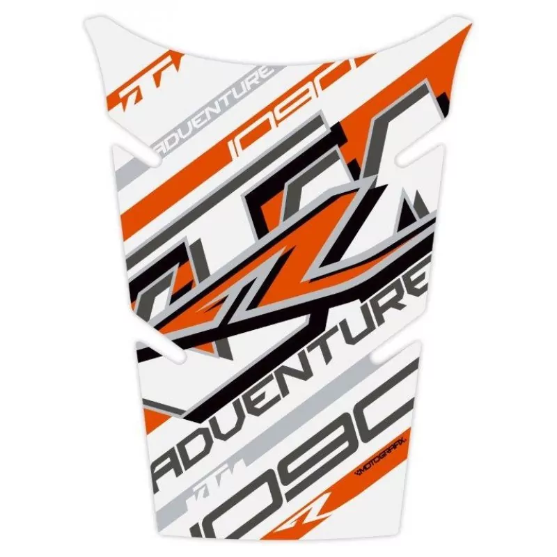 Motografix KTM 1090 Adventure Factory 3D Gel Tank Pad Protector TKTM06WO