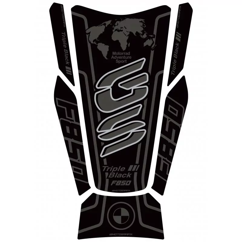 BMW 2022 F850GS Adventure TE 3D Gel Motografix Tank Pad Protector TB047TB