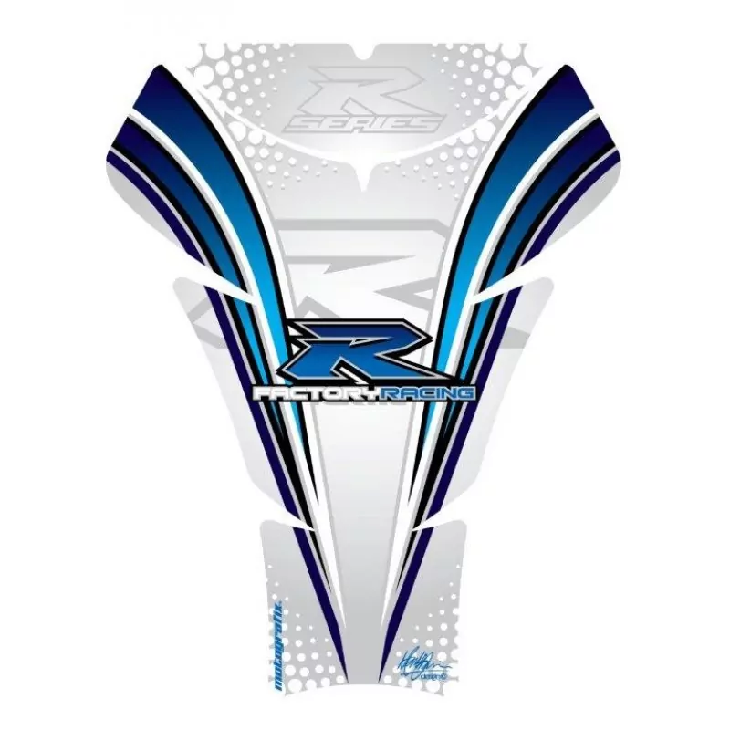 Motografix Suzuki GSX-R 600 750 1000 3D Gel Tank Pad Protector TS020BS