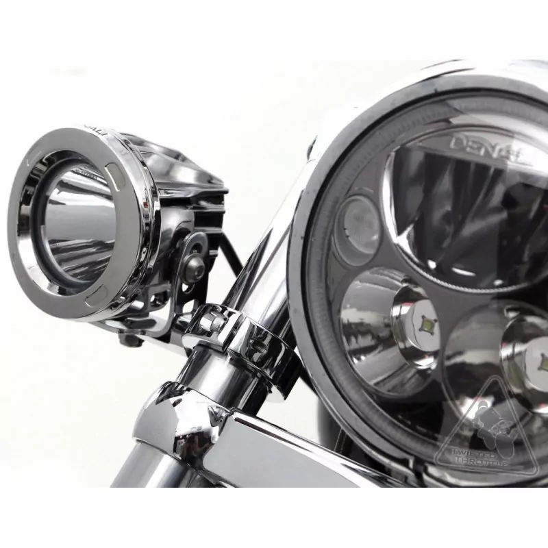 Denali Zusatzscheinwerferhalterung für Gabelrohre (39mm-49mm Durchmesser)