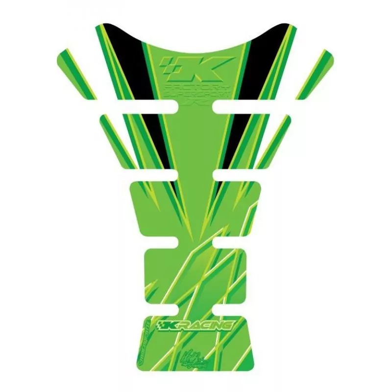 Motografix Kawasaki ZX- 6 / 7 / 10 R 3D Gel Quad Tank Pad Protector TK006G