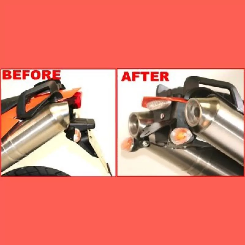 R&G Premium Kennzeichenhalter KTM 950 SM / SMR (LP0124BK)