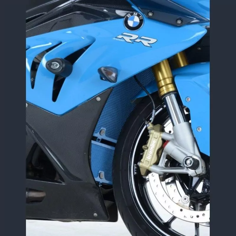R&G Kühlergitter Special Blau Ölkühler BMW S 1000 RR / HP 4 2009-2018