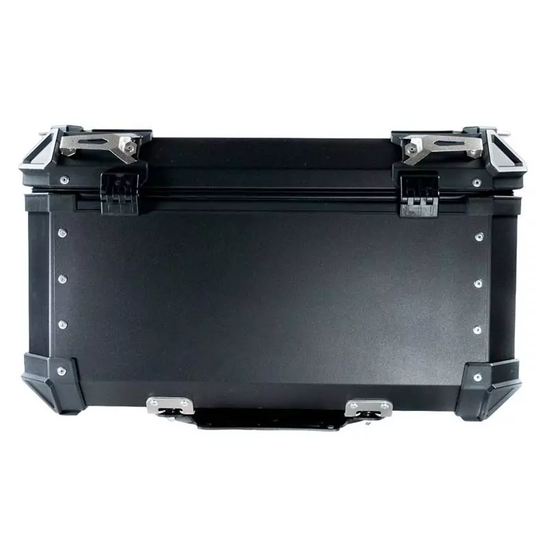 Topcase GPR TECH kompatibel mit Zontes 350 T2 ADV 2022/2023 e5 TOPCASE ALPI-TECH 55 LT SCHWARZ Topcase aus Aluminium, schwarze F