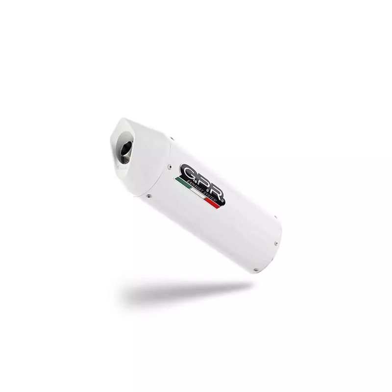 Piaggio Vespa 125 Gts-Gtv-Super 2006-2016, Albus Ceramic, Racing full system exhaust, including removable db killer Single exh