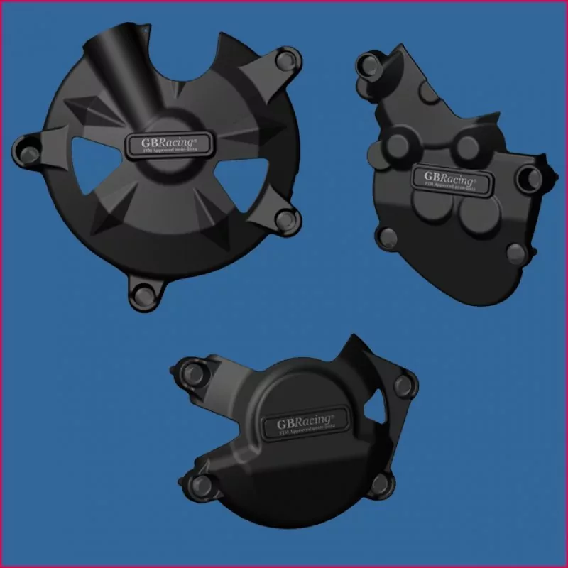 GB Racing Motor Protektor Set Kawasaki ZX-10 R 2008-2010