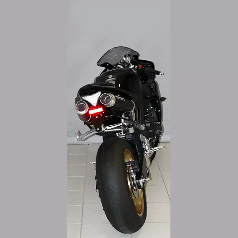 Bodis GP1 schwarz Auspuff Yamaha YZF R1 2009-2014 RN 22