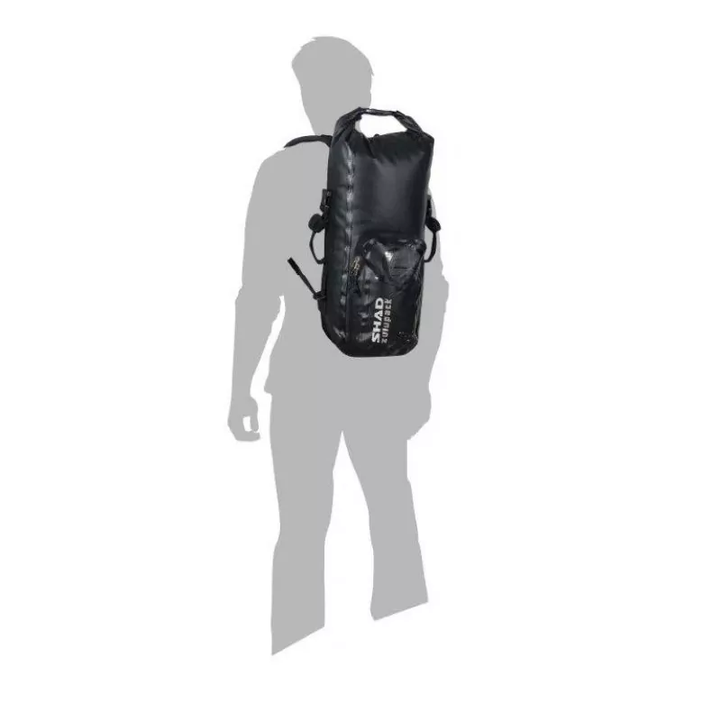 SHAD SW25 Zulupack Motorrad Rucksack / Gepäckrolle Wasserdicht 25 Liter