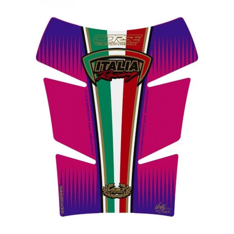 Ducati Corse V90° Motografix 3D Gel Tank Pad Protector TD008Z