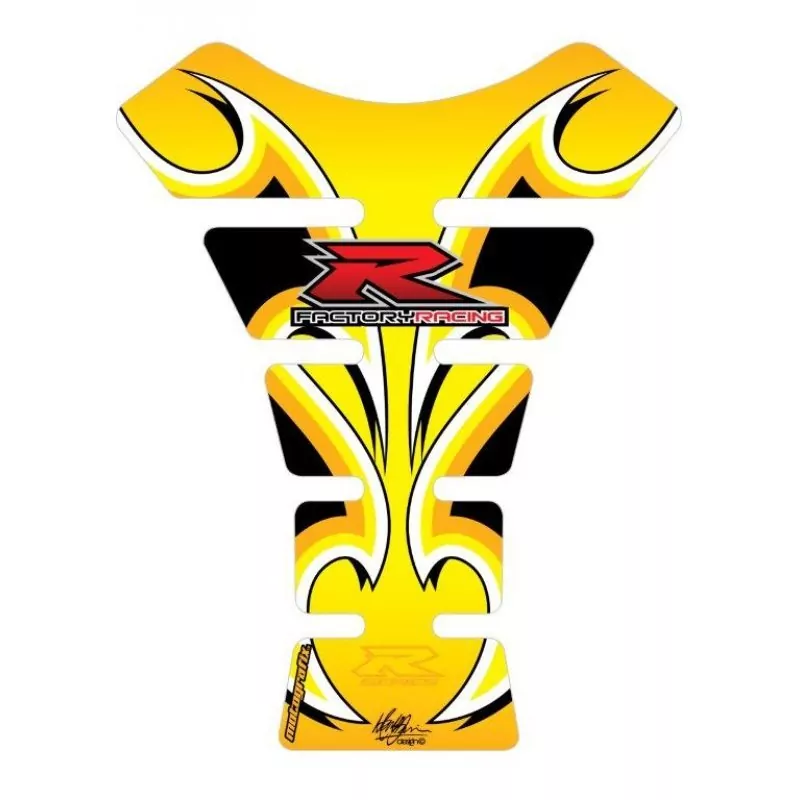 Motografix Suzuki GSX-R 600 750 1000 3D Gel Tank Pad Protector TS003Y