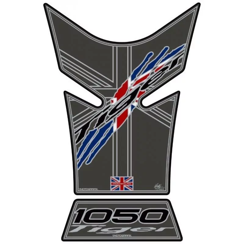 Motografix Triumph Tiger 1050 3D Gel Tank Pad Protector TT030E