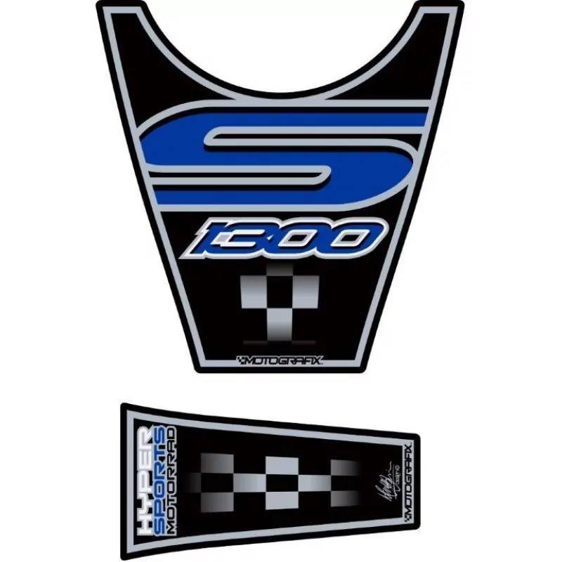 Motografix BMW K 1300 S Motografix 3D Gel Tank Pad Protector TB006B