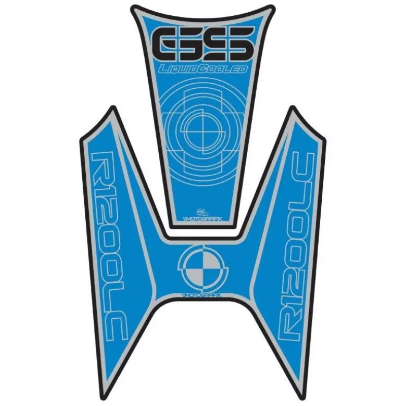 BMW R 1200 GS LC Motografix 3D Gel Tank Pad Protector TB017B