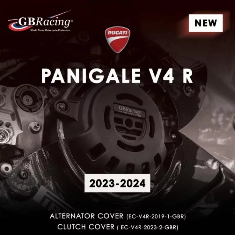 GB Racing Motor Protektor Set Ducati Panigale V4 R 2023-2024