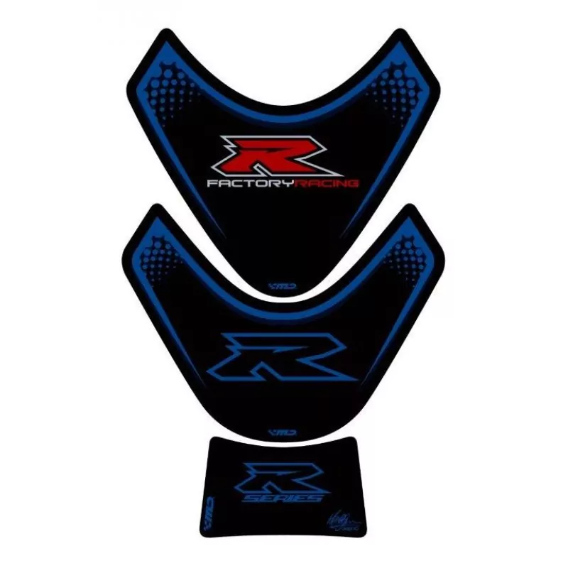 Motografix Suzuki GSX-R 600 750 1000 3D Gel Tank Pad Protector TS021B