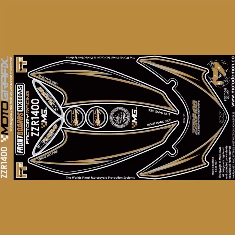 Motografix Steinschlagschutz vorn Kawasaki ZZR 1400 NK009AS